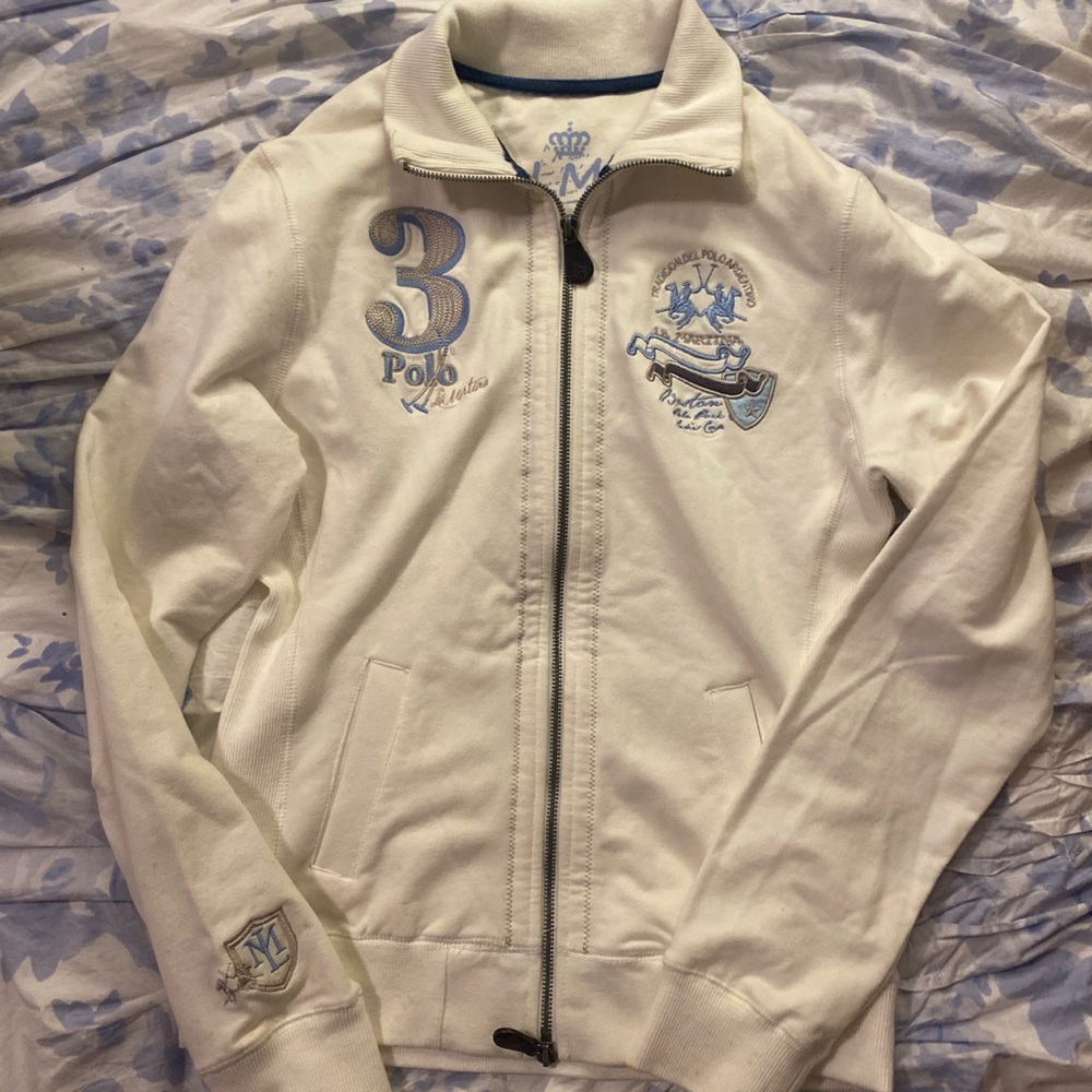La Martina Full Zip Sweatshirt